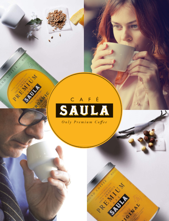 Saula Premium Granos de café Bourbon - Mezcla de espresso 100% arábica (2 x  17.6 onzas) : Comida Gourmet y Alimentos 